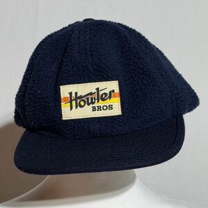 Howler Brothers Tech Strapback Navy and Yellow Logo Cap